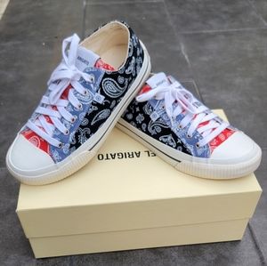 AXEL ARIGATO Midnight Low Paisley Print Sneakers